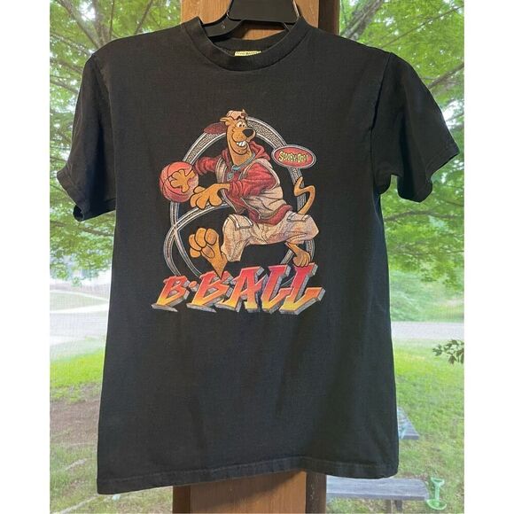 Vintage 90’s Scooby-doo Hip-Hop Basketball Tshirt by Freeze Youth XL - Picture 1 of 5